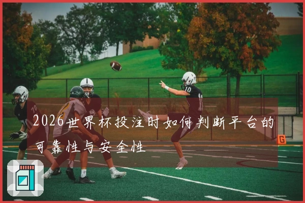 2026世界杯投注时如何判断平台的可靠性与安全性